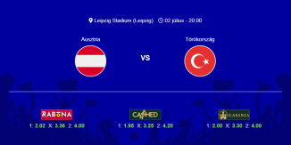 Foci Tippek: Ausztria - Törökország 2024. július 02. - EURO 2024