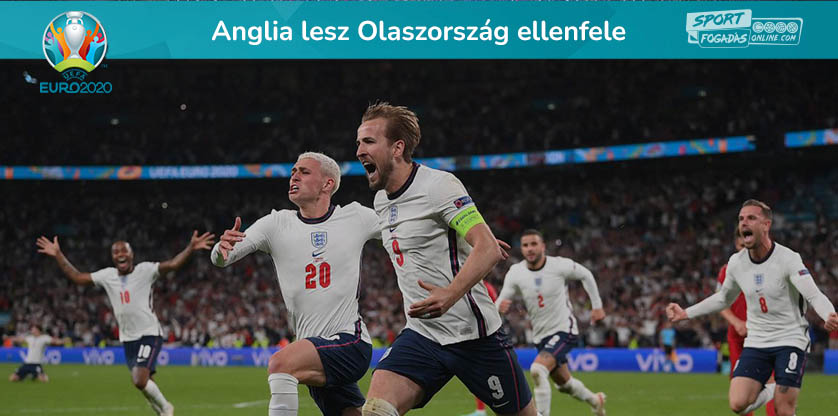 Anglia lesz Olaszország ellenfele a döntőben