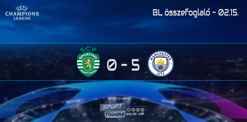 BL Összefoglaló - Sporting CP - Manchester City