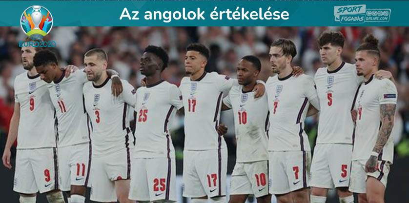 Az angol játékosok értékelése