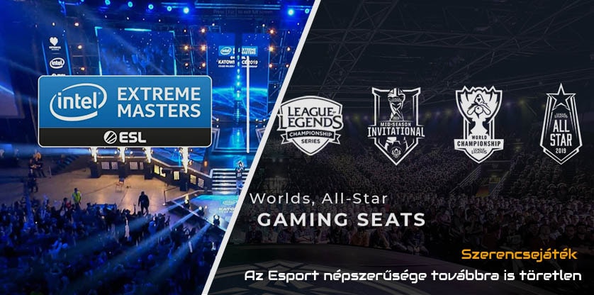 Esport népszerűsége továbbra 2020