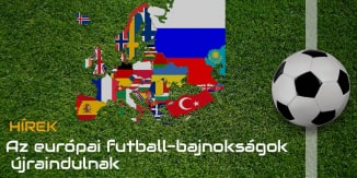 Az európai futball-bajnokságok újraindulnak - 2020