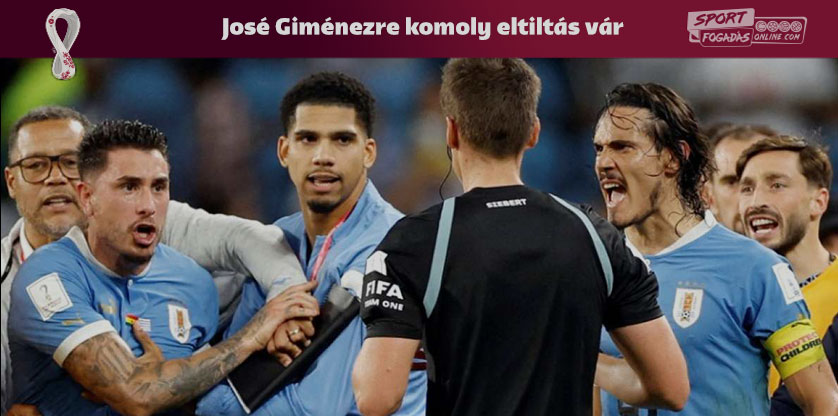 Katar 2022 - Giménez eltiltásra számít