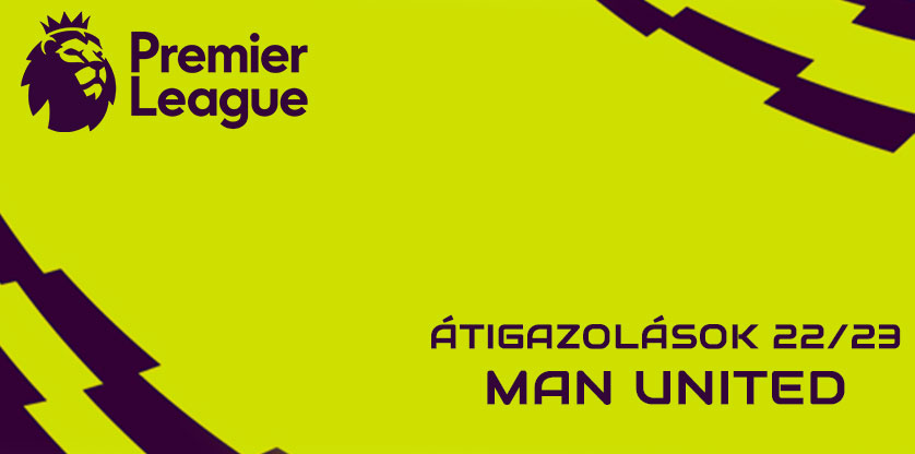 Premier League igazolások 22/23 - Manchester United