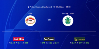 Foci Tippek: PSV Eindhoven - Sporting CP 2024. október 01. - Bajnokok Ligája