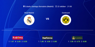 Foci Tippek: Real Madrid - Borussia Dortmund 2024. október 22. - Bajnokok Ligája