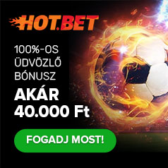 Hotbet sportfogadási bónusz