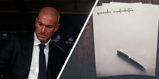 Zinedine Zidane letter