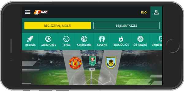 Mobil sportfogadás 1bet app