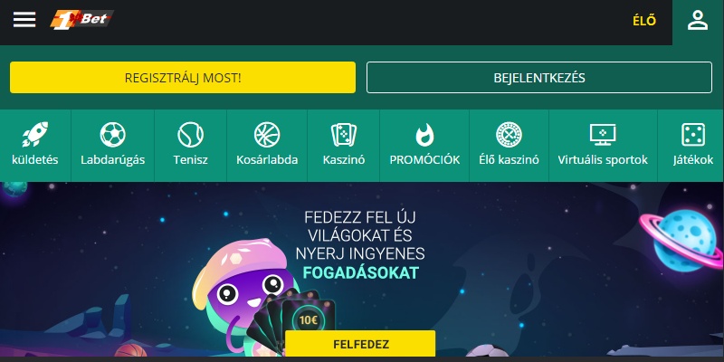 1bet mobil sportfogadás app