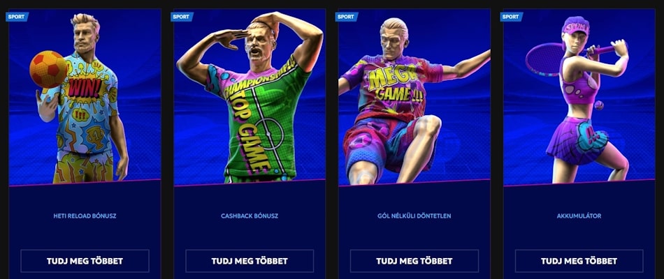 RTbet sport bónuszok