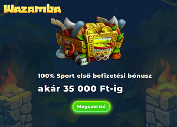 Wazamba bonus & sportfogadás promóciók